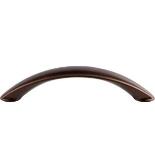 Top Knobs M1212 Dakota 4" Center to Center Zinc Alloy Arc Cabinet Pull in Oil Rubbed Bronze