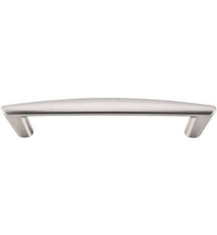 Top Knobs M1182 Nouveau III 5 1/8" Center to Center Zinc Alloy Tinley Cabinet Pull in Brushed Satin Nickel