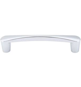 Top Knobs M1181 Nouveau III 5 1/8" Center to Center Zinc Alloy Infinity Bar Cabinet Pull in Polished Chrome