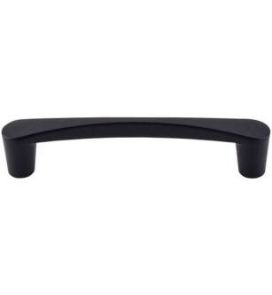 Top Knobs M1180 Nouveau III 5 1/8" Center to Center Zinc Alloy Infinity Bar Cabinet Pull in Flat Black