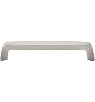 Top Knobs M1170 Nouveau III 6 3/8" Center to Center Zinc Alloy Tapered Bar Cabinet Pull in Brushed Satin Nickel