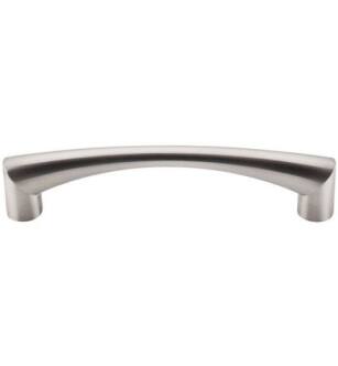 Top Knobs M1131 Nouveau III 5 1/8" Center to Center Zinc Alloy Hidra Cabinet Pull in Brushed Satin Nickel