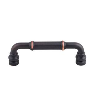 Top Knobs TK883UM Devon 3 3/4" Center to Center Zinc Alloy Brixton Pull in Umbrio