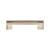 Top Knobs TK55BSN Sanctuary 3 1/2" Center to Center Zinc Alloy Flat Rail Pull in Brushed Satin Nickel