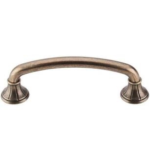 Top Knobs M966 Edwardian 4" Center to Center Zinc Alloy Lund Cabinet Pull in German Bronze