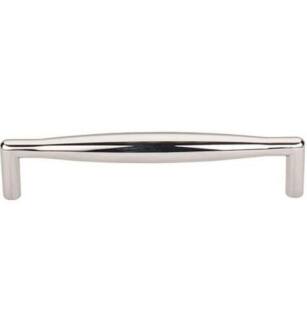 Top Knobs M1953 Nouveau II 5 1/8" Center to Center Zinc Alloy Flute Cabinet Pull in Polished Nickel