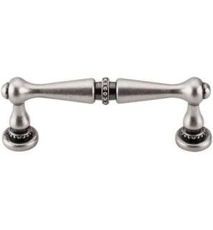 Top Knobs M1721 Edwardian 3" Center to Center Zinc Alloy Edwardian Cabinet Pull in Pewter Antique