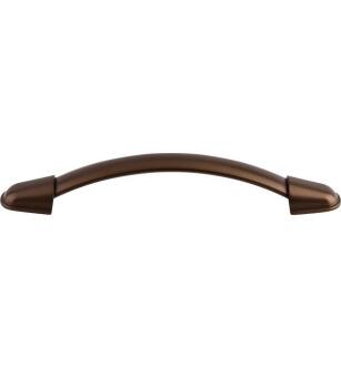 Top Knobs M1203 Dakota 5 1/8" Center to Center Zinc Alloy Buckle Cabinet Pull in Oil Rubbed Bronze