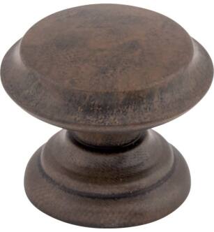 Top Knobs M1232 Dakota 1 3/8" Zinc Alloy Mushroom Shaped Flat Top Cabinet Knob in Pewter Antique