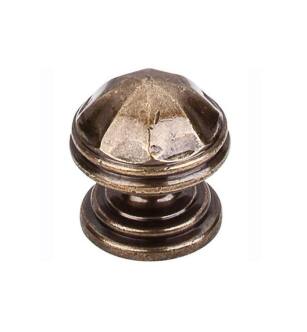 Top Knobs M24 Britannia 1 1/4" Brass Mushroom Shaped London Cabinet Knob in German Bronze