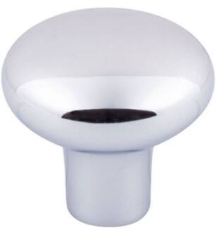 Top Knobs M2087 Aspen II 1 5/8" Cast Bronze Round Shaped Round Cabinet Knob in Polished Chrome