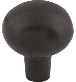 Top Knobs M1532 Aspen 1 1/2" Cast Bronze Oval Shaped Cabinet Knob in Medium Bronze