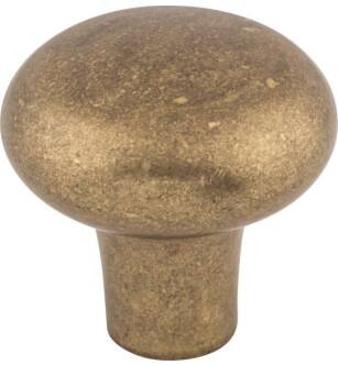 Top Knobs M1561 Aspen 1 5/8" Cast Bronze Round Shaped Cabinet Knob in Light Bronze