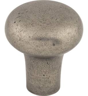 Top Knobs M1550 Aspen 1 1/8" Cast Bronze Round Shaped Cabinet Knob in Silicon Bronze Light