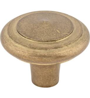 Top Knobs M1496 Aspen 2" Cast Bronze Mushroom Shaped Peak Cabinet Knob in Light Bronze