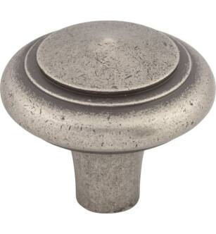 Top Knobs M1490 Aspen 1 5/8" Cast Bronze Mushroom Shaped Peak Cabinet Knob in Silicon Bronze Light