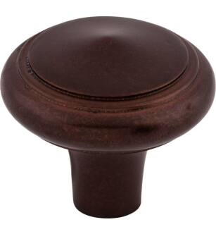Top Knobs M1493 Aspen 1 5/8" Cast Bronze Mushroom Shaped Peak Cabinet Knob in Mahogany Bronze