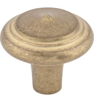 Top Knobs M1491 Aspen 1 5/8" Cast Bronze Mushroom Shaped Peak Cabinet Knob in Light Bronze