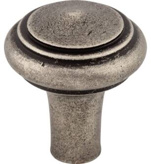 Top Knobs M1485 Aspen 1 1/4" Cast Bronze Mushroom Shaped Peak Cabinet Knob in Silicon Bronze Light