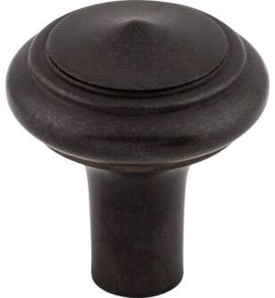 Top Knobs M1487 Aspen 1 1/4" Cast Bronze Mushroom Shaped Peak Cabinet Knob in Medium Bronze