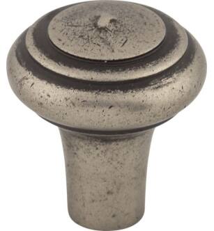 Top Knobs M1480 Aspen 1" Cast Bronze Mushroom Shaped Peak Cabinet Knob in Silicon Bronze Light