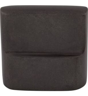 Top Knobs M1502 Aspen 1 3/8" Cast Bronze Designer Shaped Flat Sided Cabinet Knob in Medium Bronze
