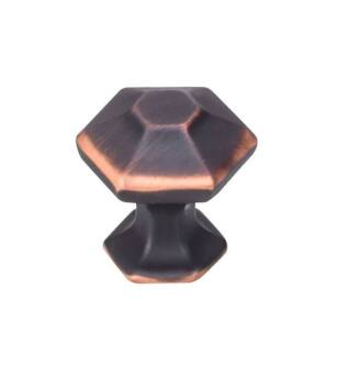 Top Knobs TK711UM Transcend 1" Zinc Alloy Geometric Shaped Spectrum Cabinet Knob in Umbrio