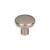 Top Knobs TK3050BSN Ellis 1 1/4" Zinc Alloy Round/Mushroom Shape Julian Cabinet Knob in Brushed Satin Nickel