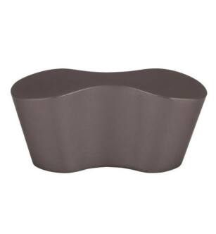 Top Knobs M1571 Nouveau III 2 1/8" Zinc Alloy Designer Shape Infinity Cabinet Knob in Ash Gray