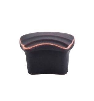 Top Knobs TK220UM Victoria Falls 1 1/2" Zinc Alloy Rectangular Shaped Victoria Falls Cabinet Knob in Umbrio