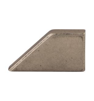 Top Knobs TK13PTA Sanctuary 2" Zinc Alloy Designer Shaped Tapered Cabinet Knob in Pewter Antique