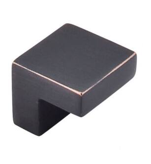 Top Knobs M1588 Nouveau III 1" Zinc Alloy Square Shaped Cabinet Knob in Tuscan Bronze