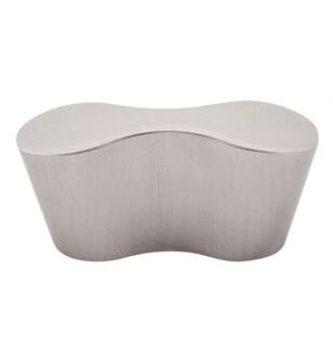 Top Knobs M1125 Nouveau II 2 1/8" Zinc Alloy Designer Shaped Infinity Cabinet Knob in Brushed Satin Nickel