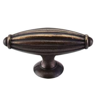 Top Knobs M155 Tuscany 2 7/8" Zinc Alloy T-Shaped Large Cabinet Knob in German Bronze