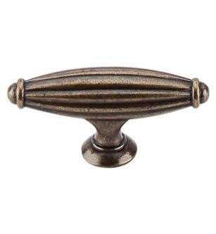 Top Knobs M150 Tuscany 2 5/8" Zinc Alloy T-Shaped Small Cabinet Knob in German Bronze