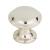 Top Knobs TK1050PN Grace 1 1/4" Zinc Alloy Mushroom Shaped Barrow Cabinet Knob in Polished Nickel