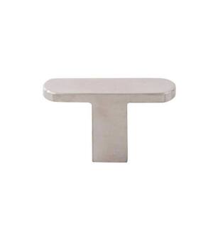 Top Knobs SS118 Stainless II 1 5/8" Steel Bar Shaped Cabinet Knob in Brushed Stainless Steel