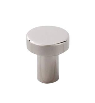 Top Knobs SS117 Stainless II 3/4" Steel Mushroom Shaped Cabinet Knob in Polished Stainless Steel