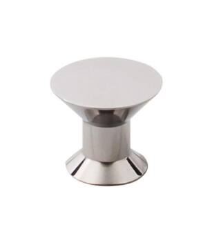 Top Knobs SS45 Stainless II 1 1/4" Steel Cone Shaped Cabinet Knob in Polished Stainless Steel