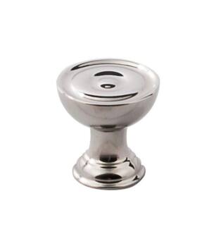 Top Knobs SS43 Stainless II 1" Steel Cone Shaped Cabinet Knob in Polished Stainless Steel