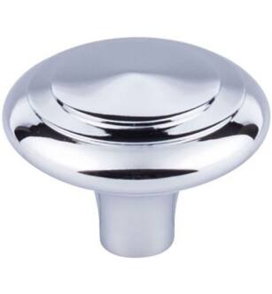 Top Knobs M2048 Aspen II 2" Cast Bronze Mushroom Shaped Peak Cabinet Knob in Polished Chrome