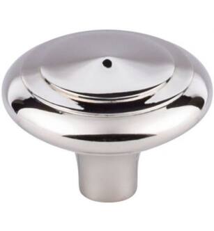 Top Knobs M2049 Aspen II 2" Cast Bronze Mushroom Shaped Peak Cabinet Knob in Polished Nickel