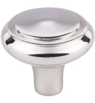 Top Knobs M2046 Aspen II 1 5/8" Cast Bronze Mushroom Shaped Peak Cabinet Knob in Polished Nickel