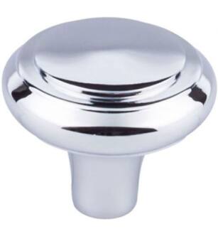 Top Knobs M2045 Aspen II 1 5/8" Cast Bronze Mushroom Shaped Peak Cabinet Knob in Polished Chrome