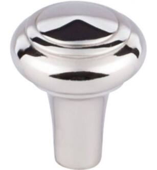 Top Knobs M2040 Aspen II 1" Cast Bronze Mushroom Shaped Peak Cabinet Knob in Polished Nickel