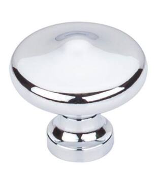 Top Knobs M1920 Dakota 1 3/8" Zinc Alloy Mushroom Shaped Peak Cabinet Knob in Polished Chrome