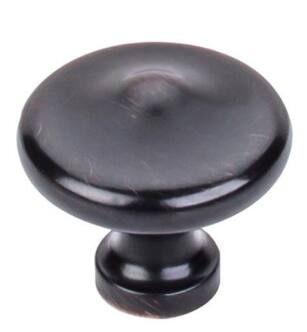 Top Knobs M1918 Dakota 1 3/8" Zinc Alloy Mushroom Shaped Peak Cabinet Knob in Tuscan Bronze