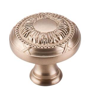 Top Knobs M1645 Edwardian 1 1/8" Zinc Alloy Mushroom Shaped Ribbon Cabinet Knob in Brushed Bronze