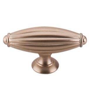 Top Knobs M1634 Tuscany 2 7/8" Zinc Alloy T-Handle Shaped Large Cabinet Knob in Brushed Bronze