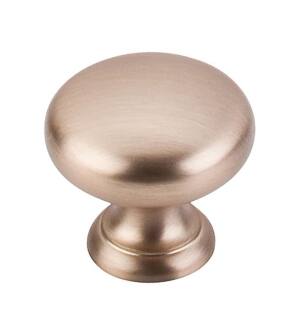 Top Knobs M1603 Somerset II 1 1/4" Brass Mushroom Shaped Cabinet Knob in Brushed Bronze